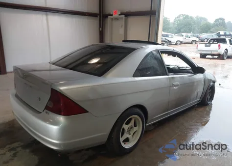 2002 Honda Civic Ex from USA, damaged, VIN 1HGEM22922L005298